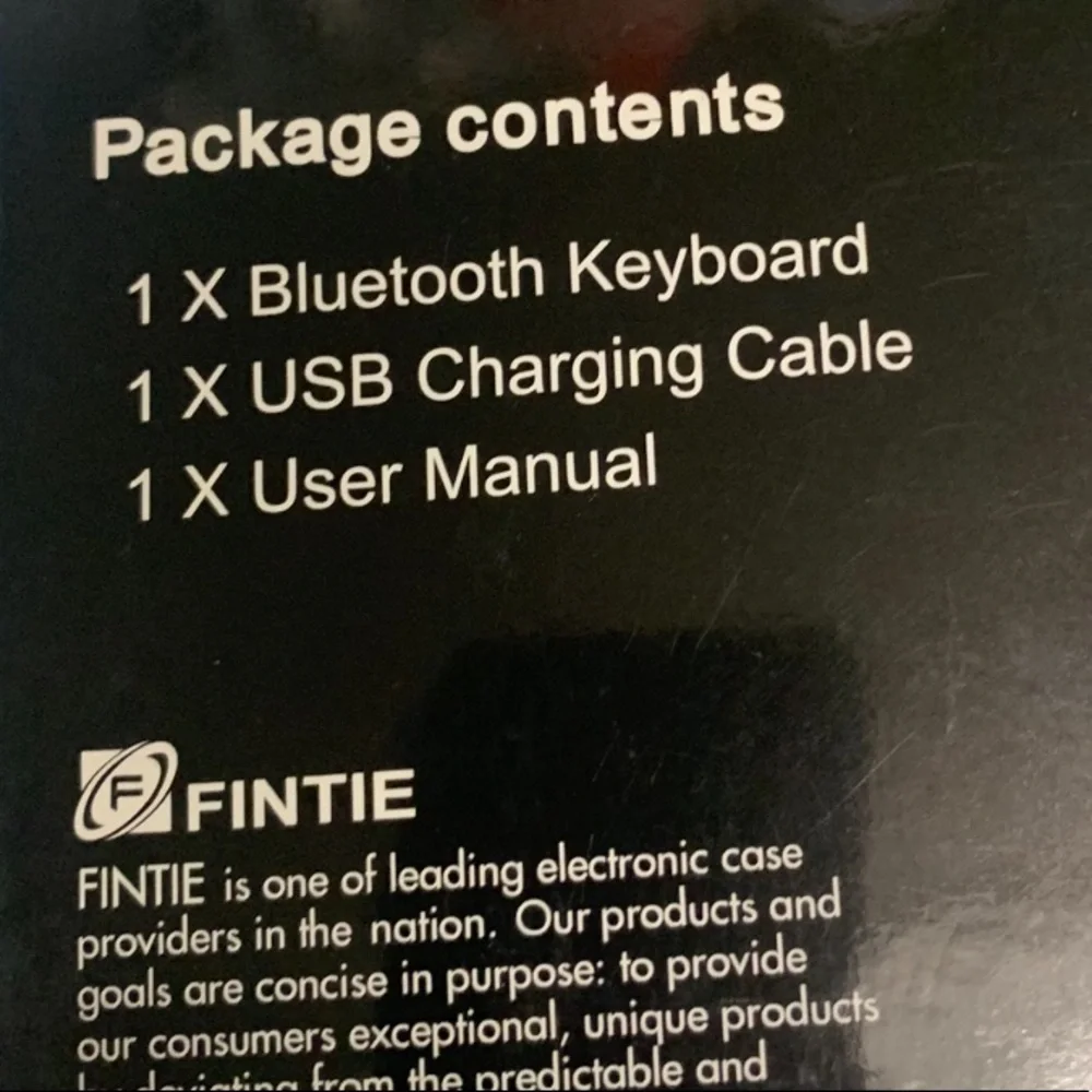 Fintie Ultrathin Wireless Keyboard Made for Android Tablet- EB00042 NEW